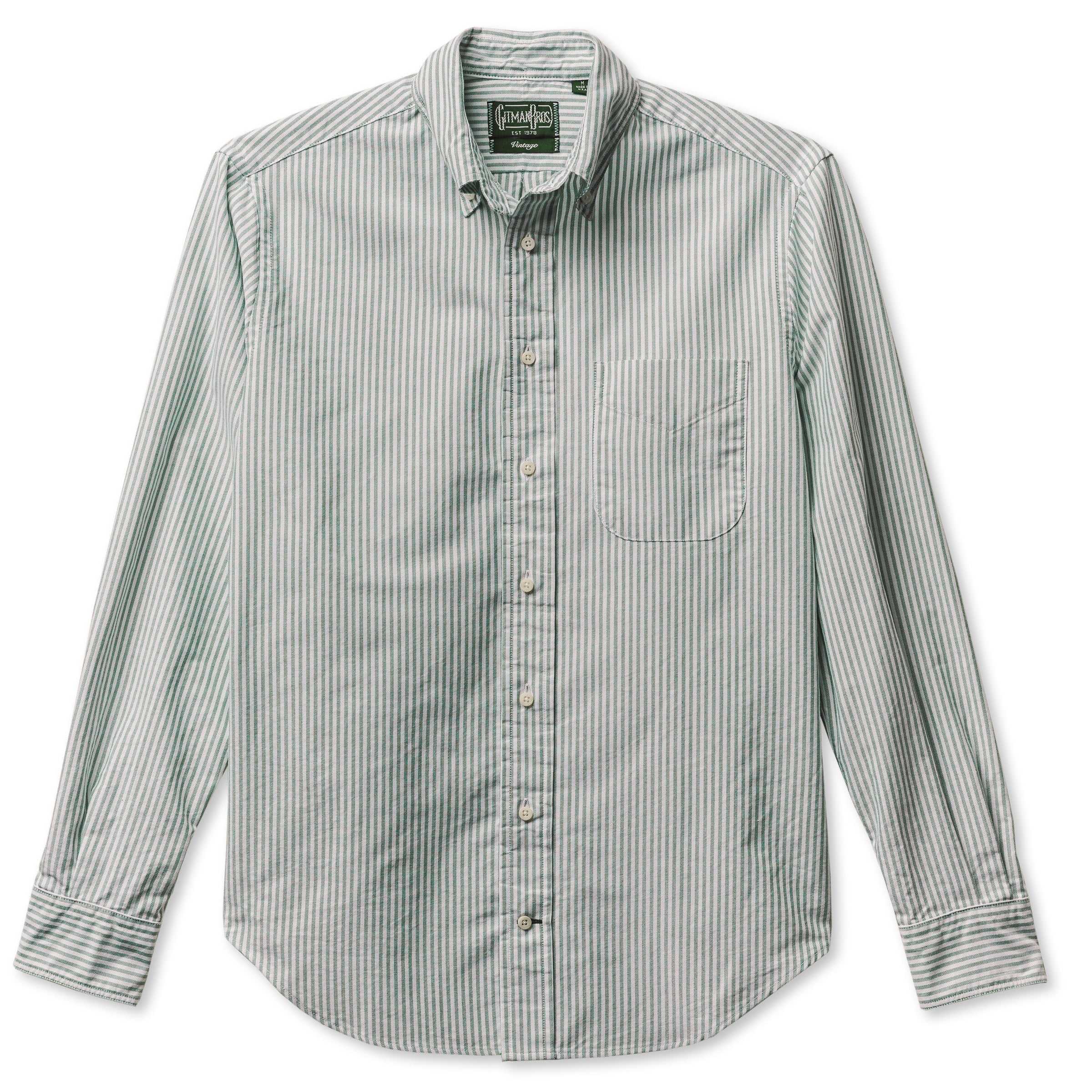 Gitman Bros Vintage Stripe Spring Oxford Shirt