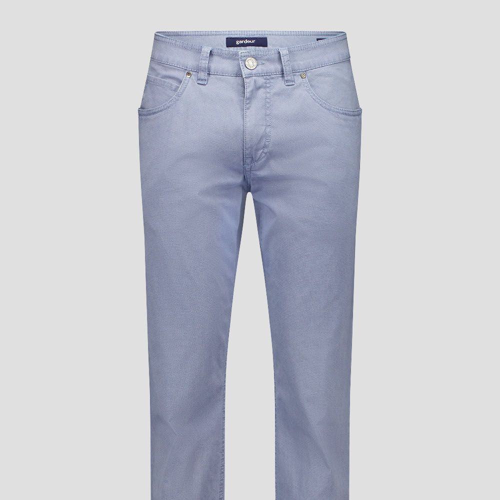 Gardeur Bill3 Modern Fit Printed Cotton Trouser