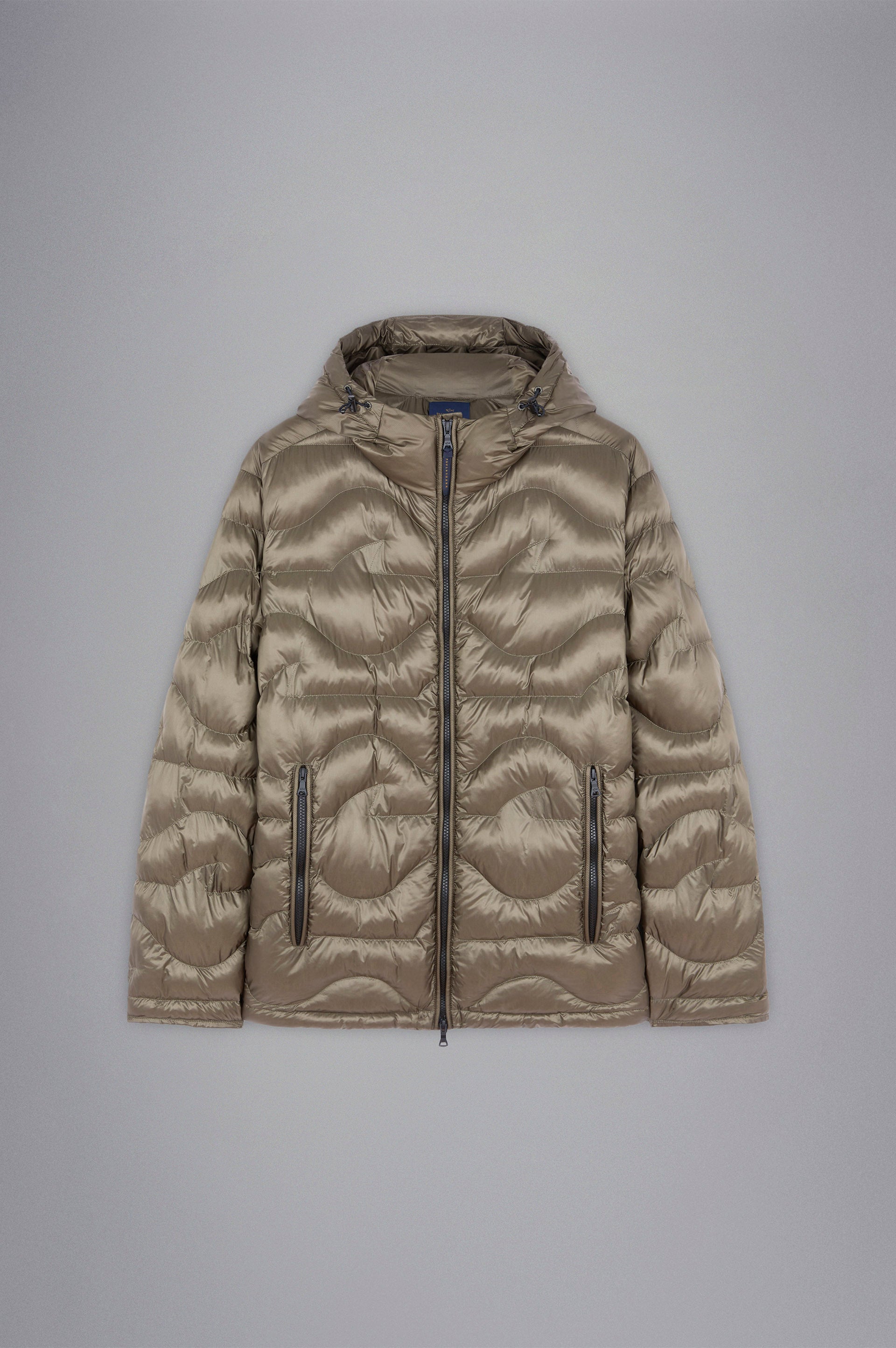 Paul&Shark Save the Sea Monogram Nylon Puffer Jacket