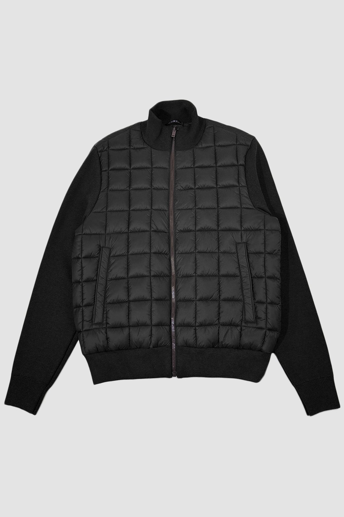 Marina Yachting Quilted Padded Knitted Jacket