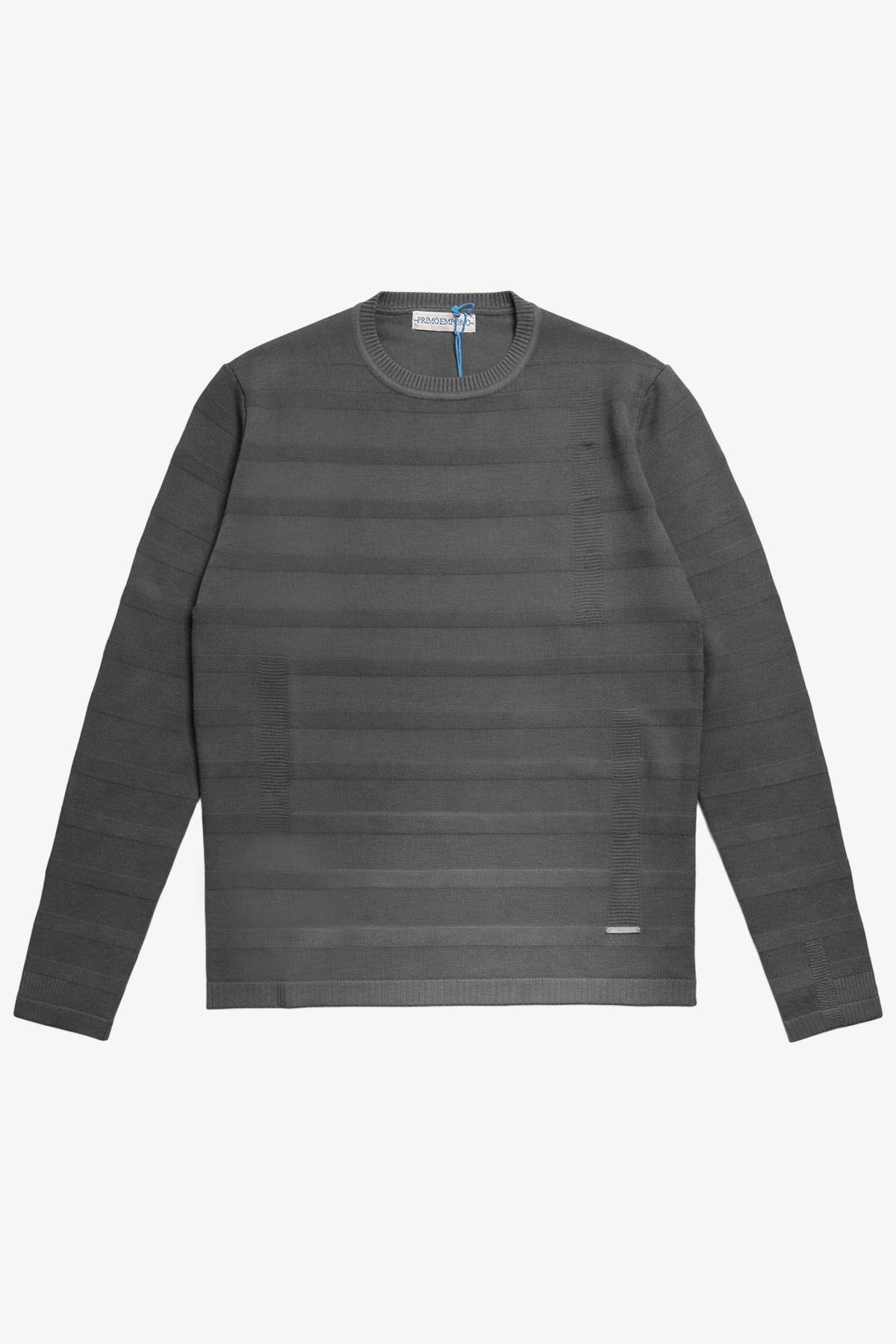 Primo Emporio Ribbed Long Sleeve Crew Neck Knit