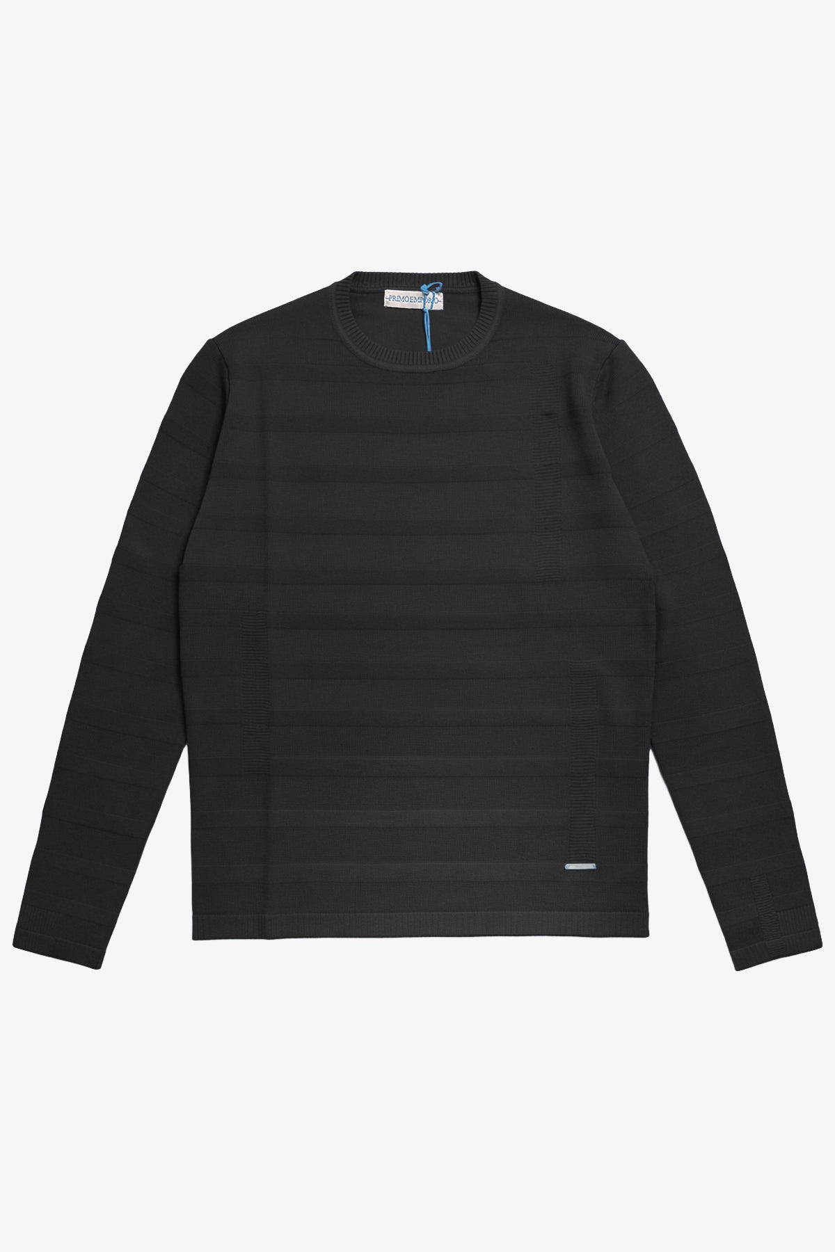 Primo Emporio Ribbed Long Sleeve Crew Neck Knit