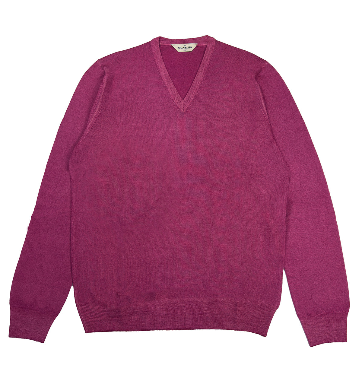 Gran Sasso Vintage Merino Wool V-Neck Knit