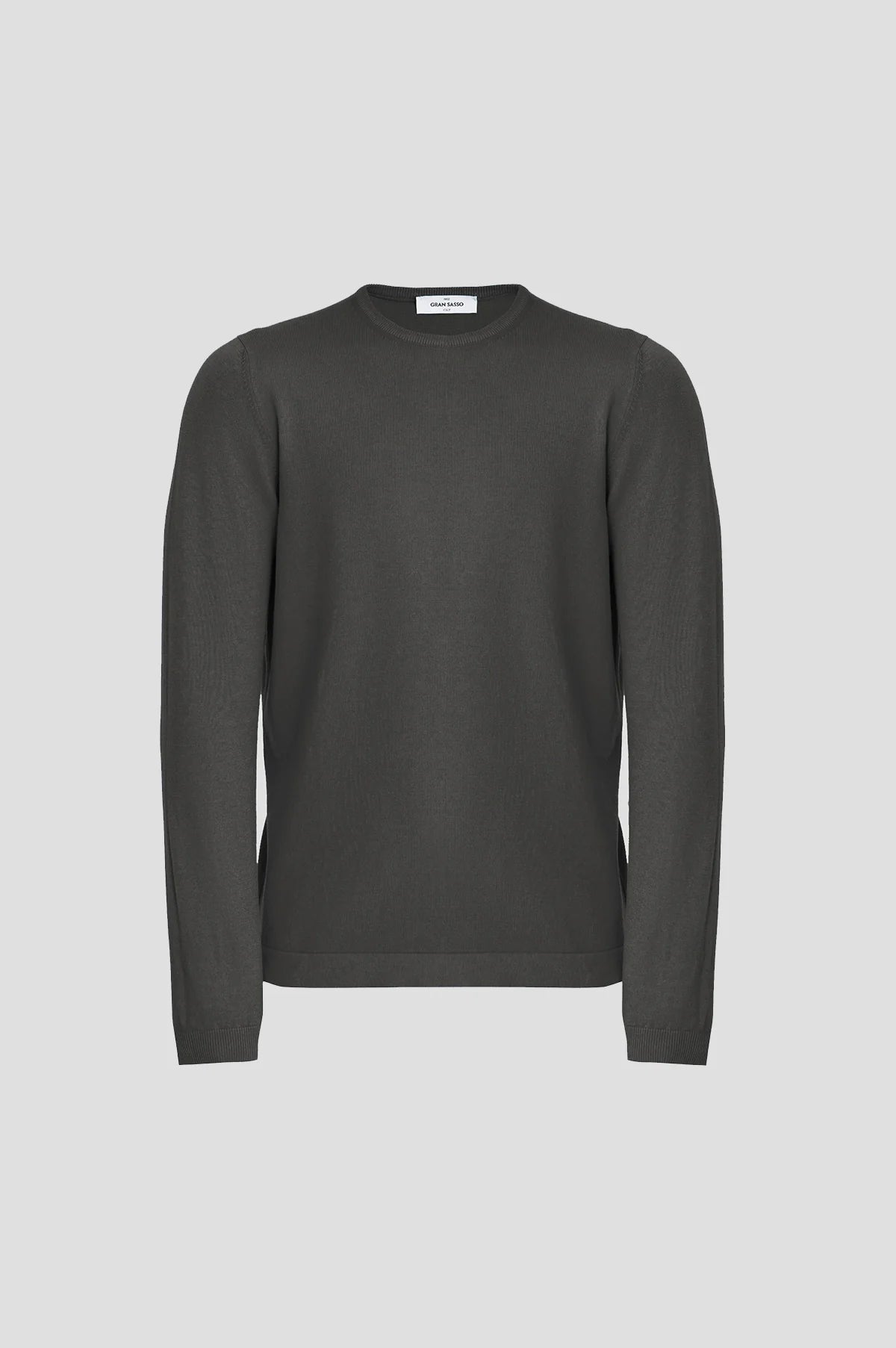 Gran Sasso Egyptian Cotton Crew Neck Knit