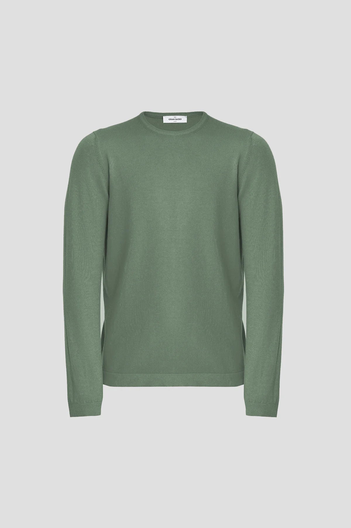 Gran Sasso Egyptian Cotton Crew Neck Knit