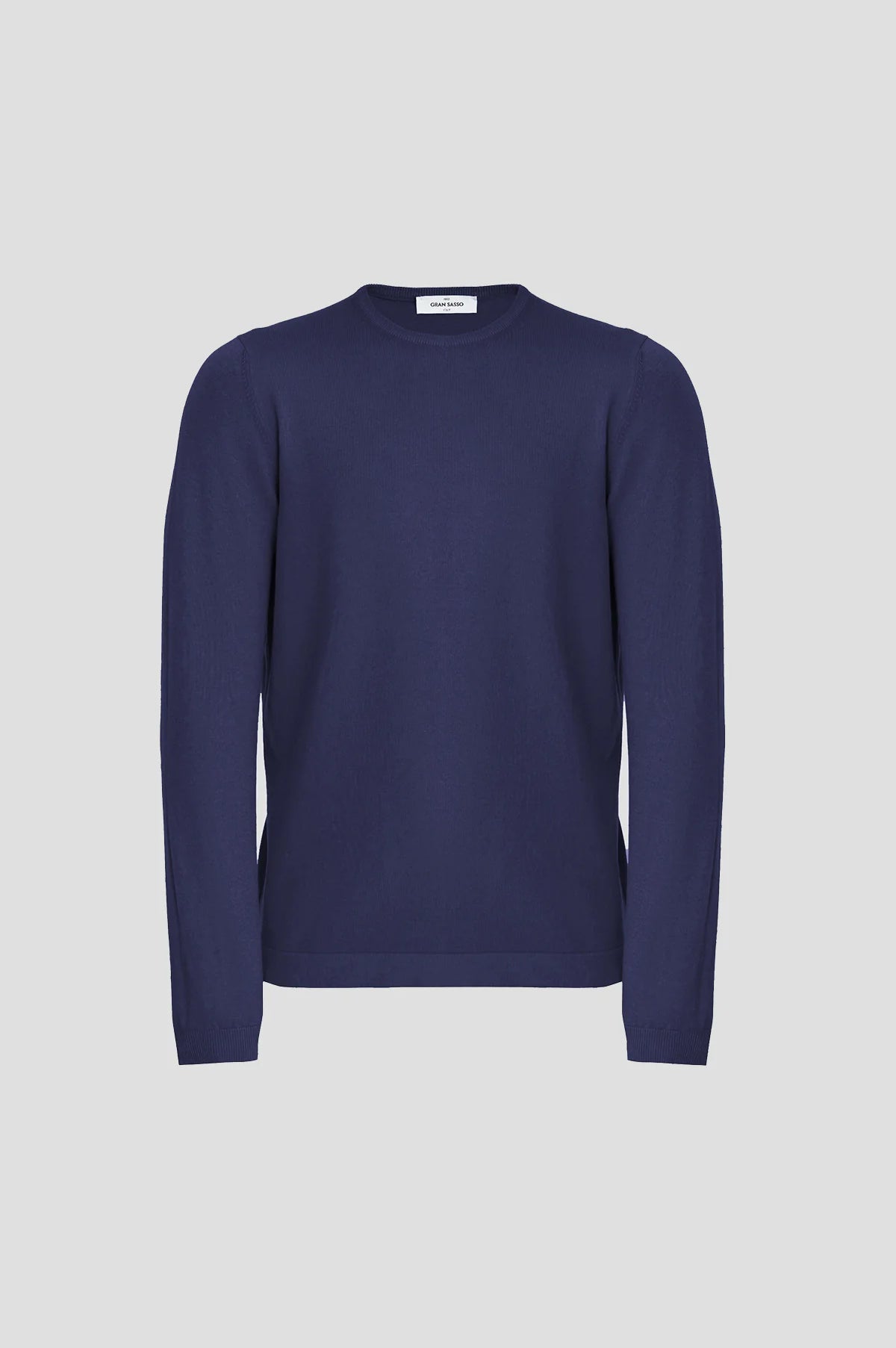 Gran Sasso Egyptian Cotton Crew Neck Knit