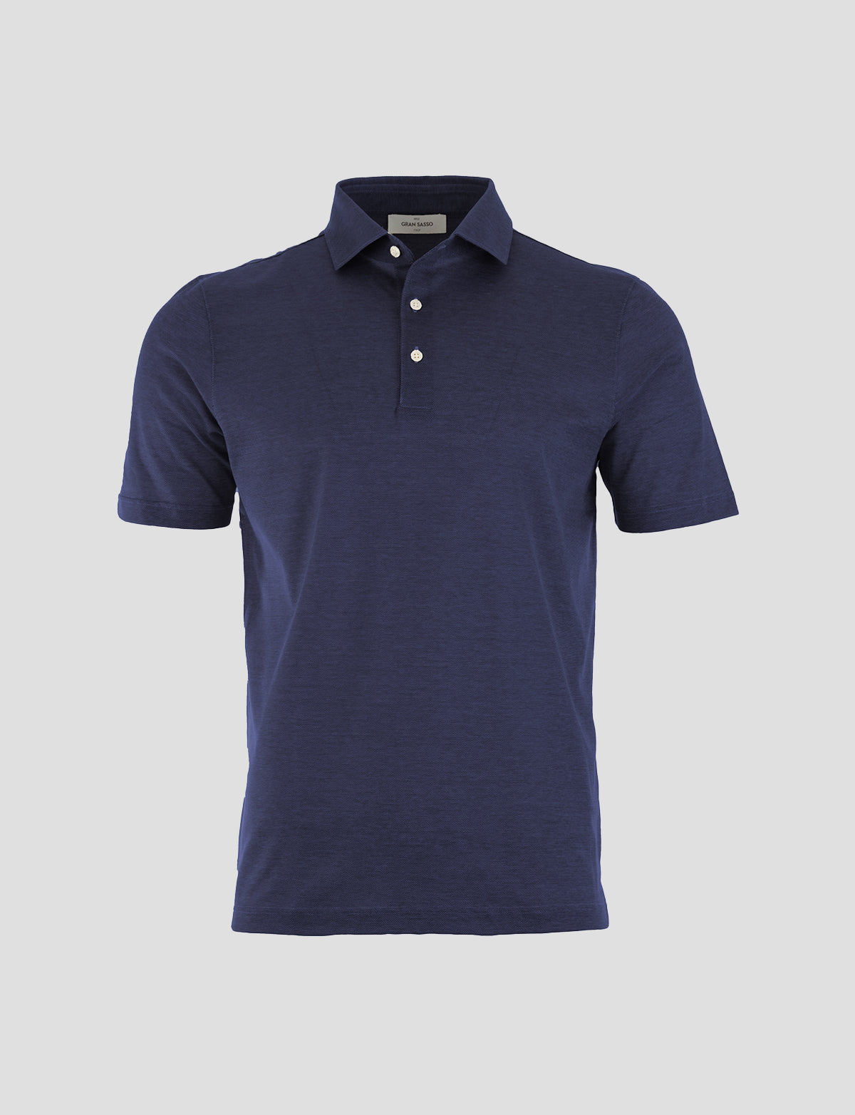 Gran Sasso Short Sleeve Pique Cotton Polo
