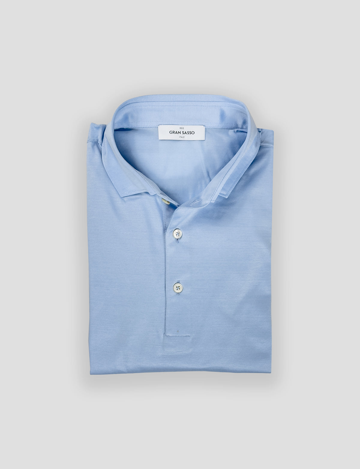 Gran Sasso FiloScozia Short Sleeve Cotton Polo