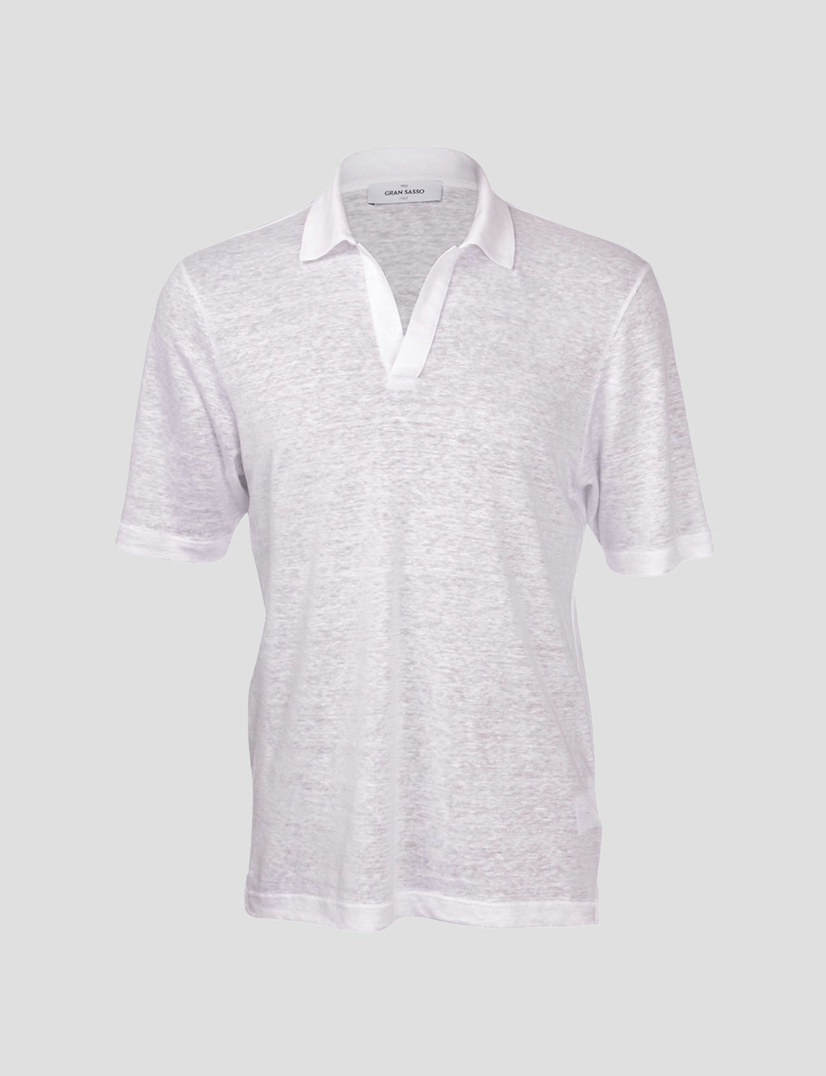 Gran Sasso Pure Linen Skipper Polo