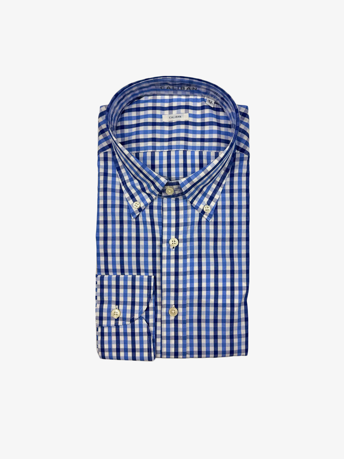 Caliban Pure Cotton Regular Fit Check Shirt