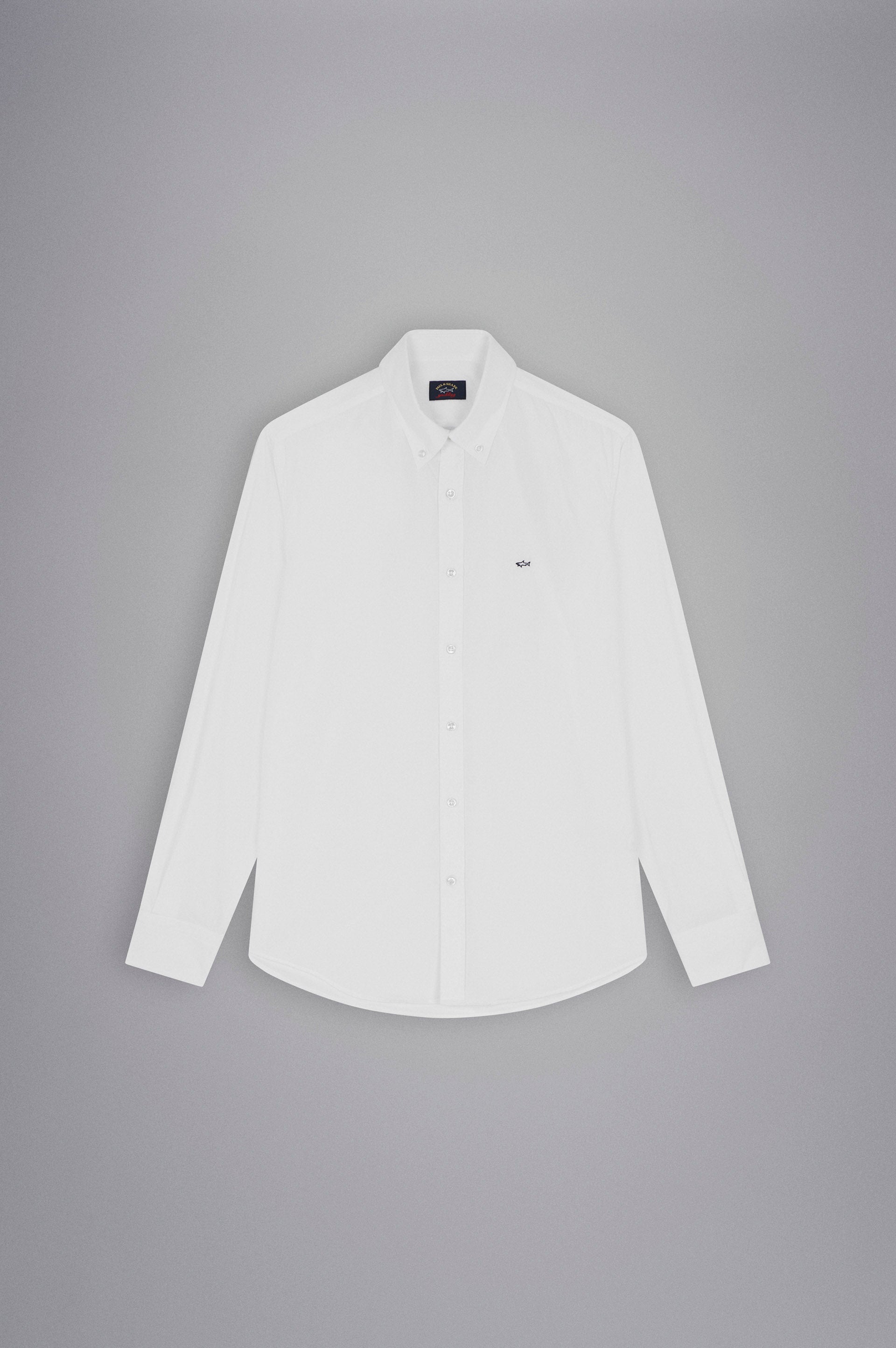 Paul&Shark Cotton Poplin Long Sleeve Shirt
