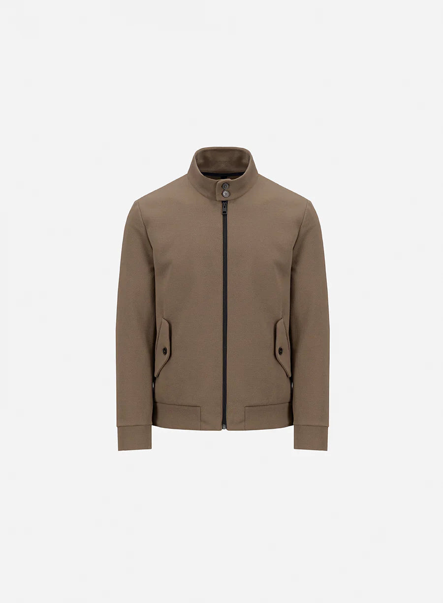 Harris Wharf London Full Zip Harrington Bomber