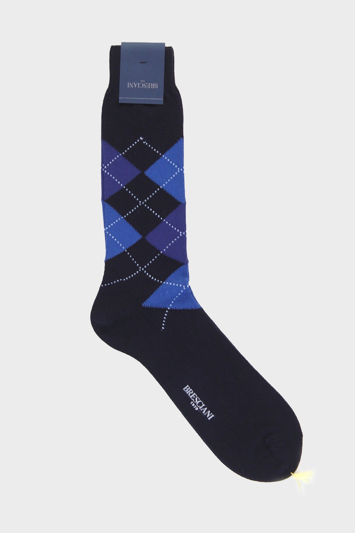 Bresciani Cotton Argyle Sock
