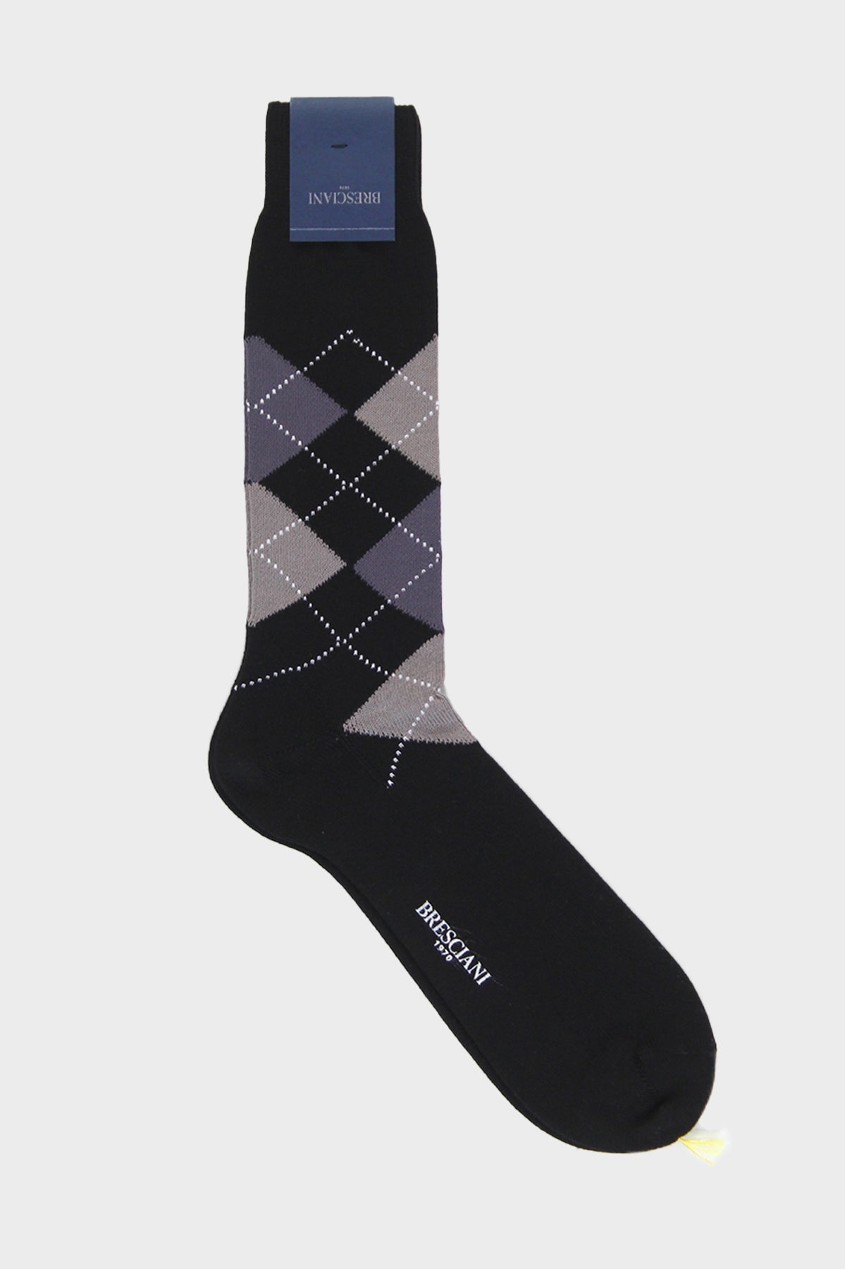 Bresciani Cotton Argyle Sock