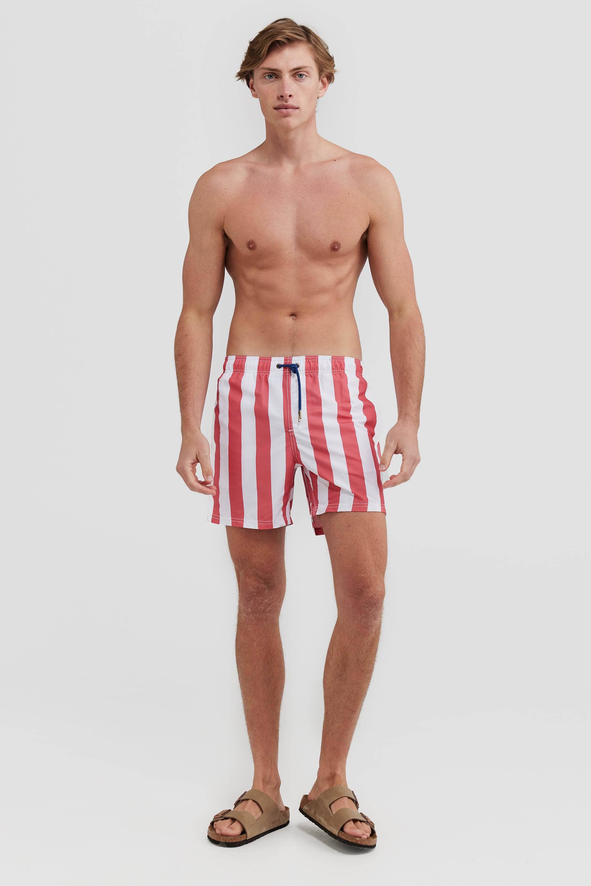 ORTC Portsea Stripe Print Swim Short