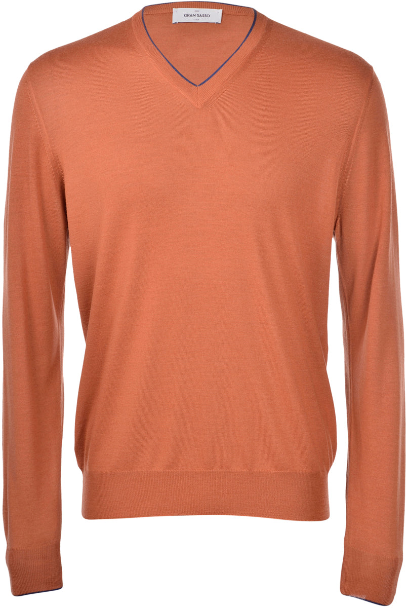 Gran Sasso Super Tasmania V-Neck Knit