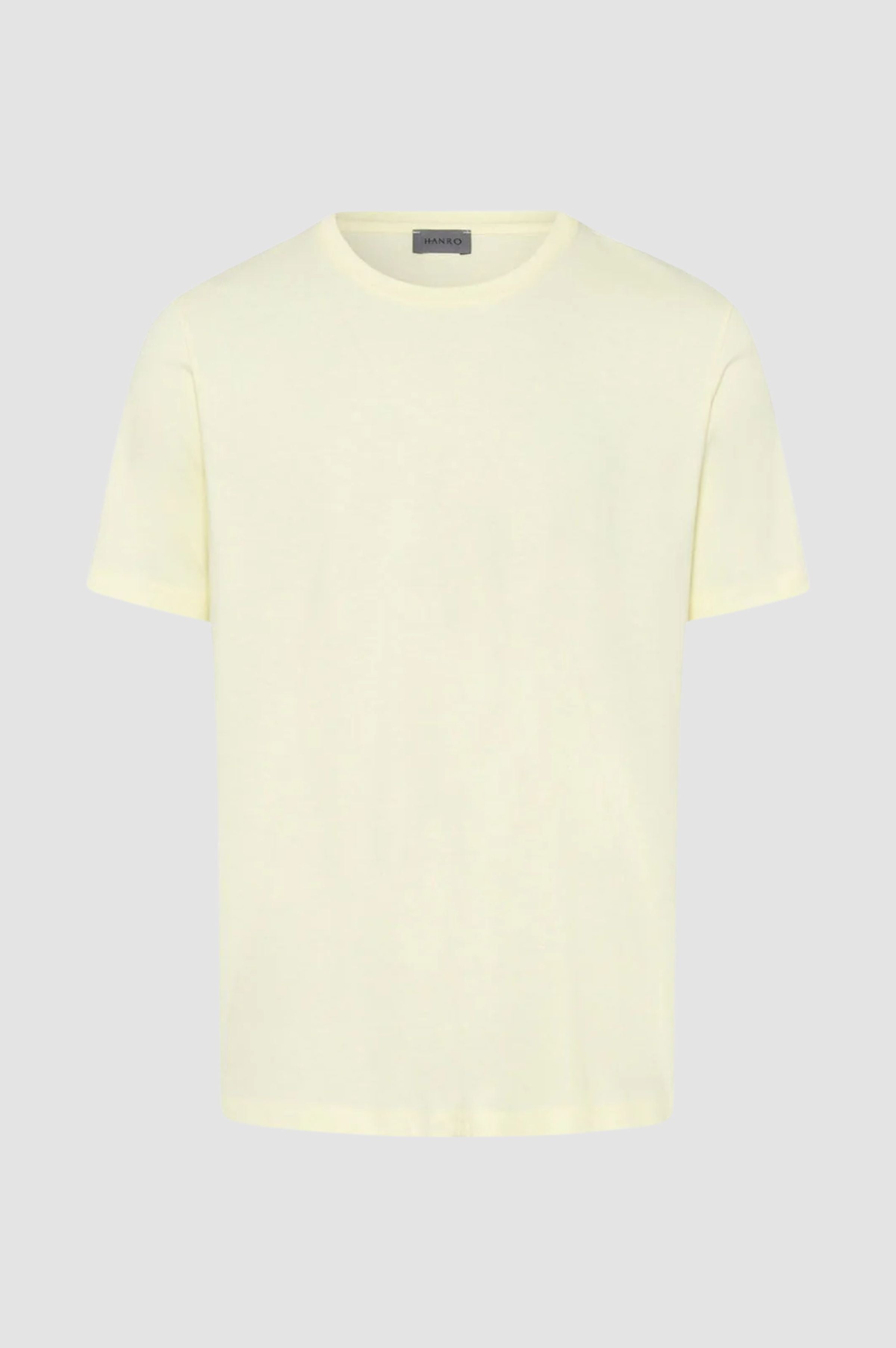 HANRO Cotton Living Crew Short Sleeve T-Shirt