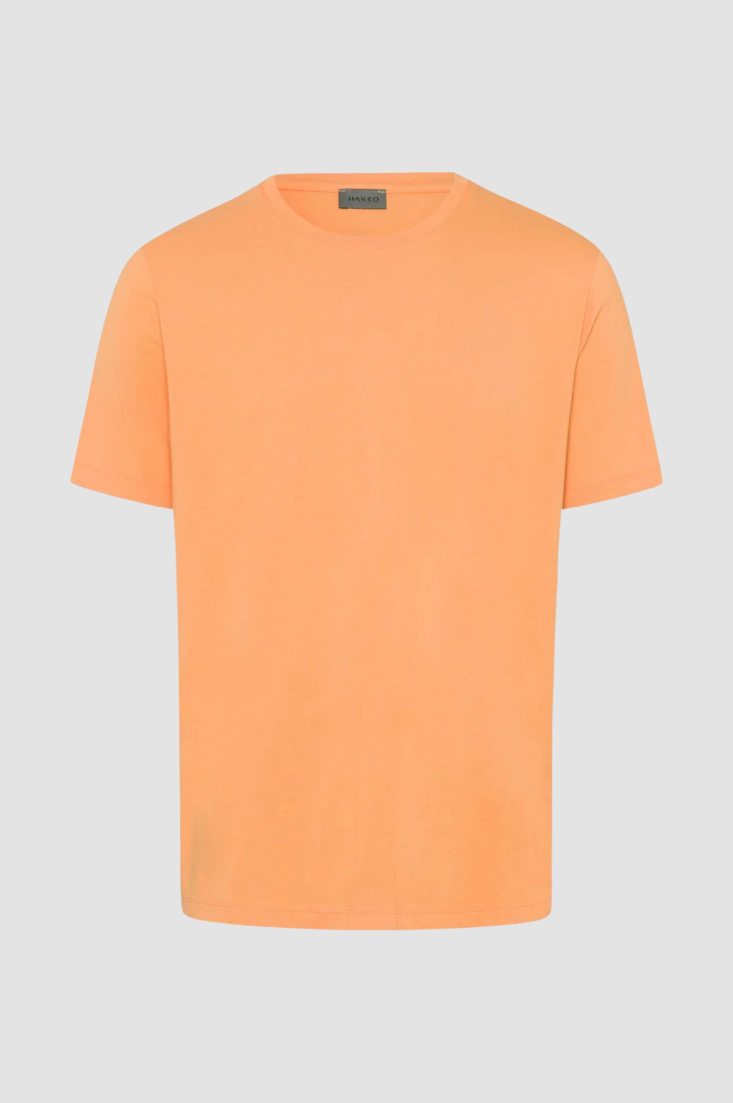 HANRO Cotton Living Crew Short Sleeve T-Shirt